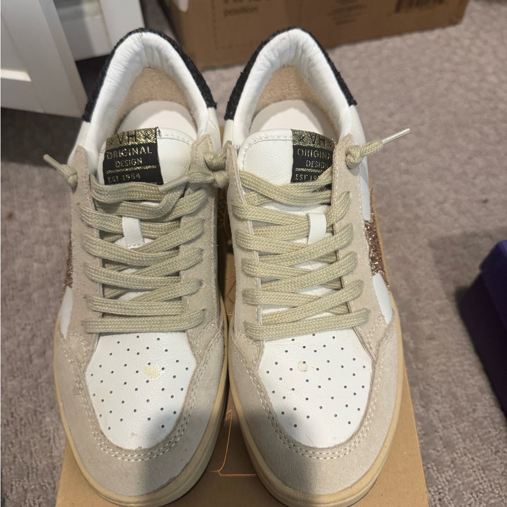 Vintage Havana Denisse Glitter Star Sneakers